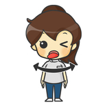 舌の体操　Physical exercise of tongue